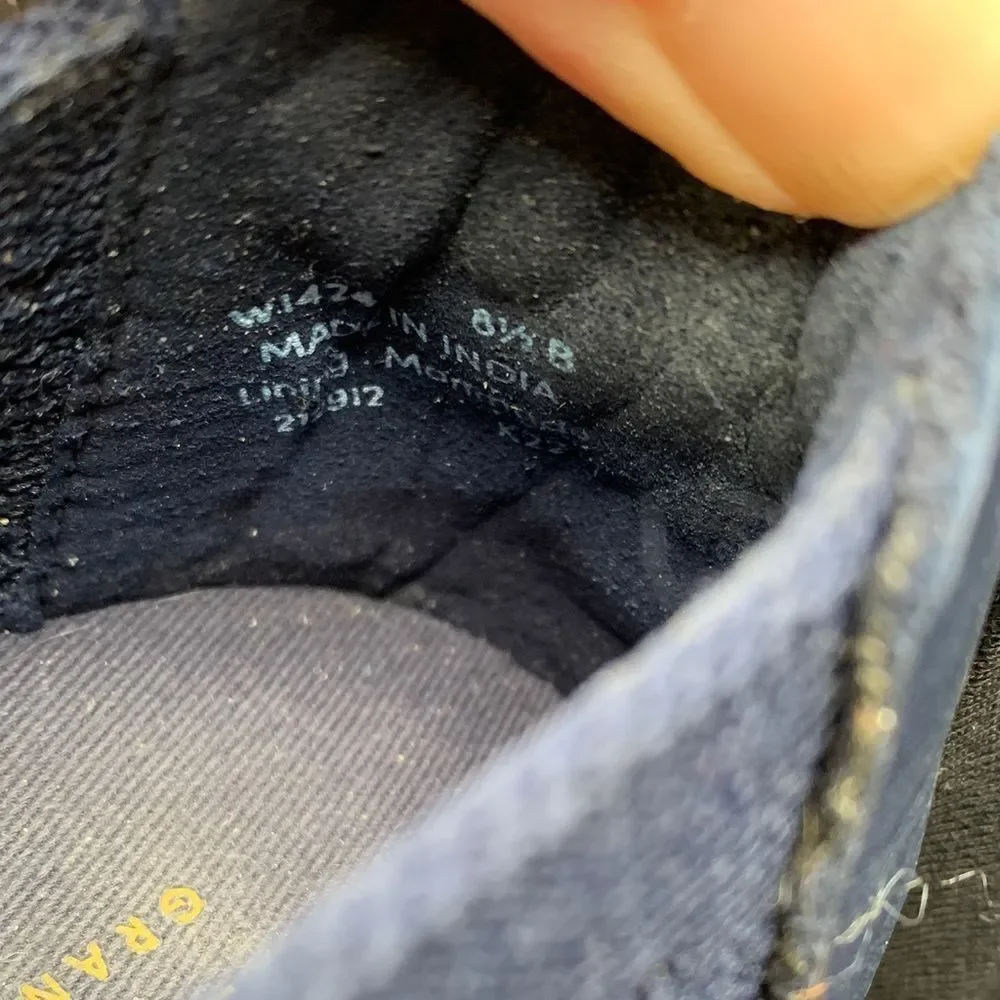 Cole Haan Navy Espadrille Slip-On Shoes size 8.5 nautical - Picture 11 of 11